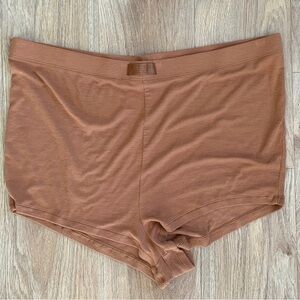 Victoria's Secret Rust Brown Boyshorts Sleep shorts XL Like New Super Soft